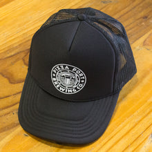 Load image into Gallery viewer, Trucker Hat Pizza Port Logo
