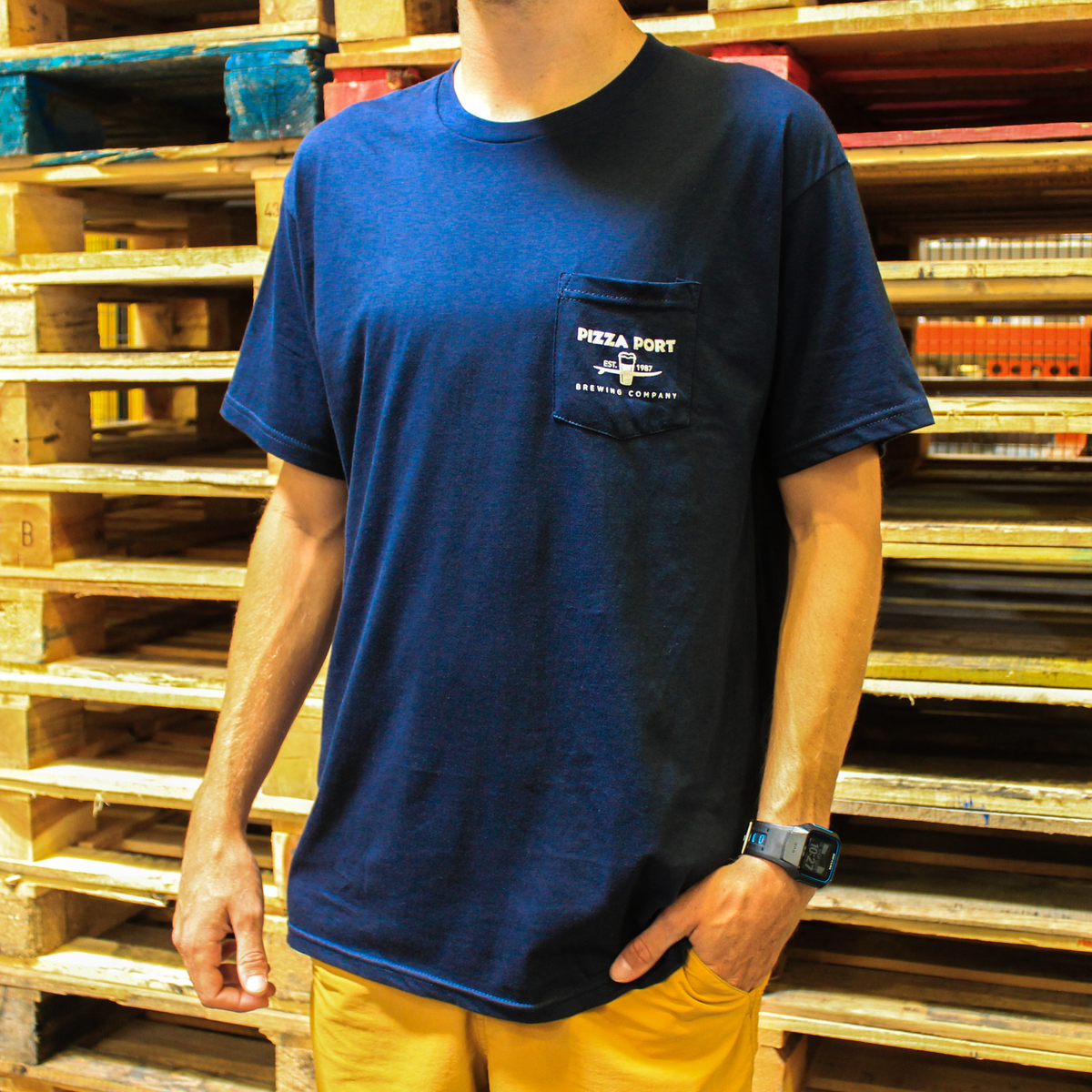 Pizza Port Pocket T-Shirt – Pizza Port Brewing Company