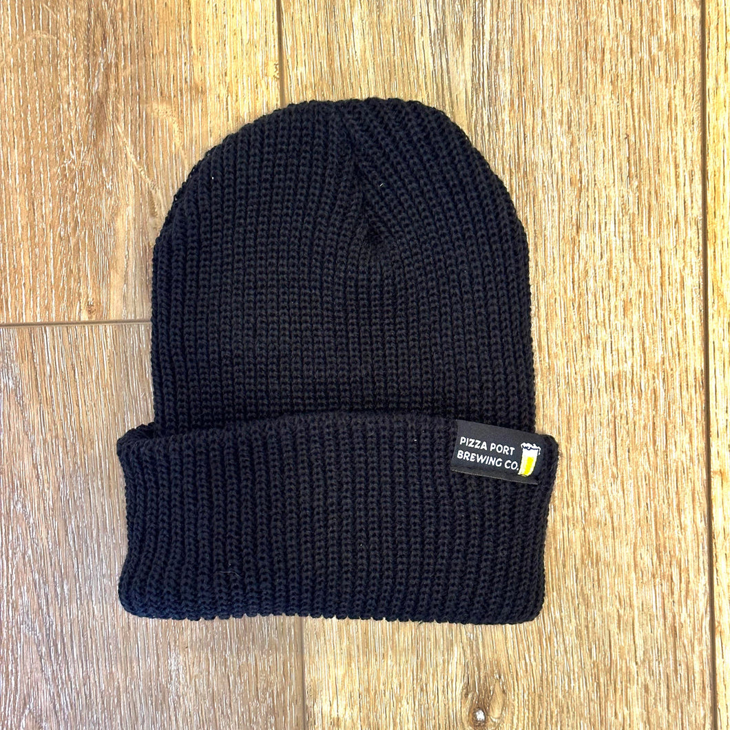 Pizza Port Watch Beanie (Black)