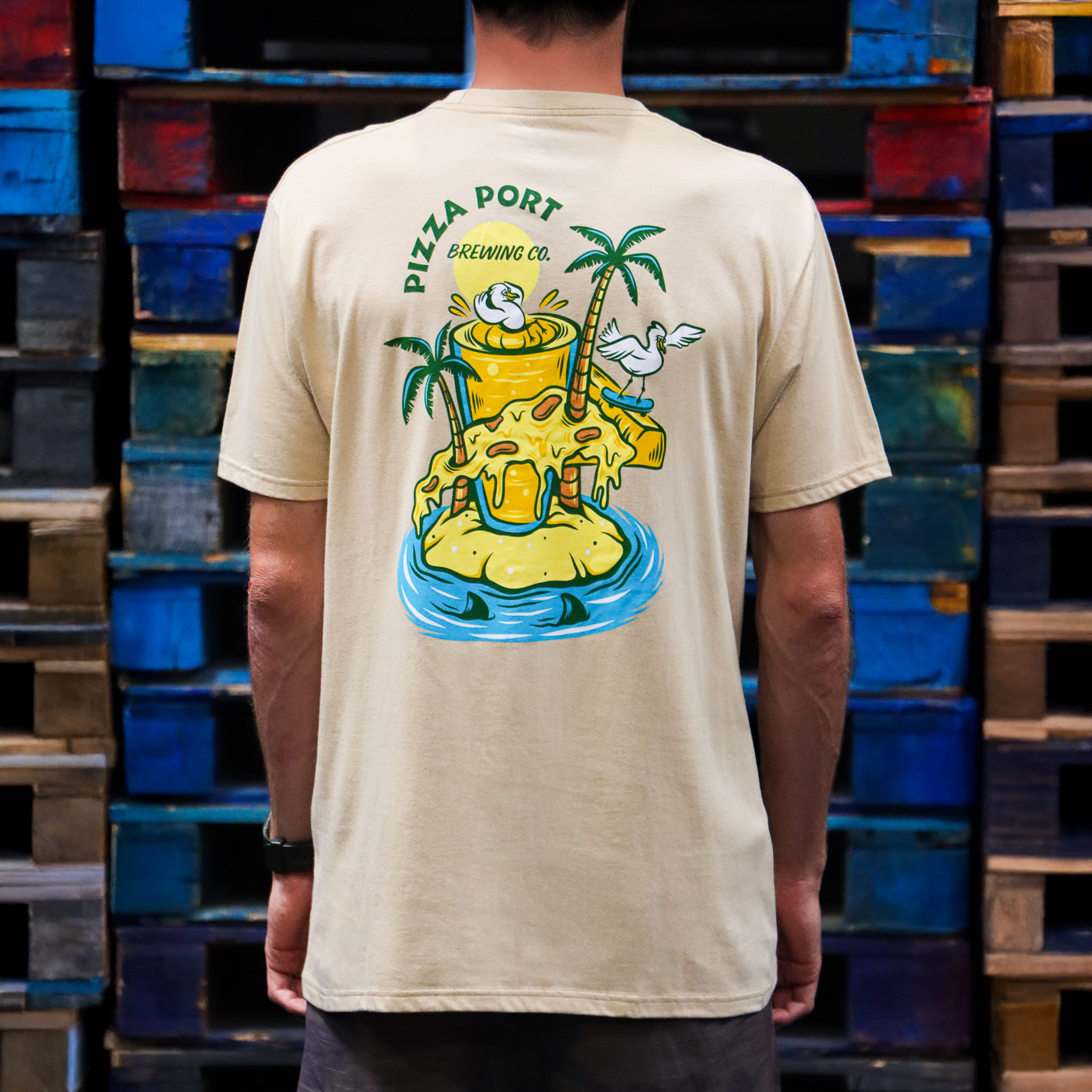 Island T-shirt – Pizza Port Brewing Company