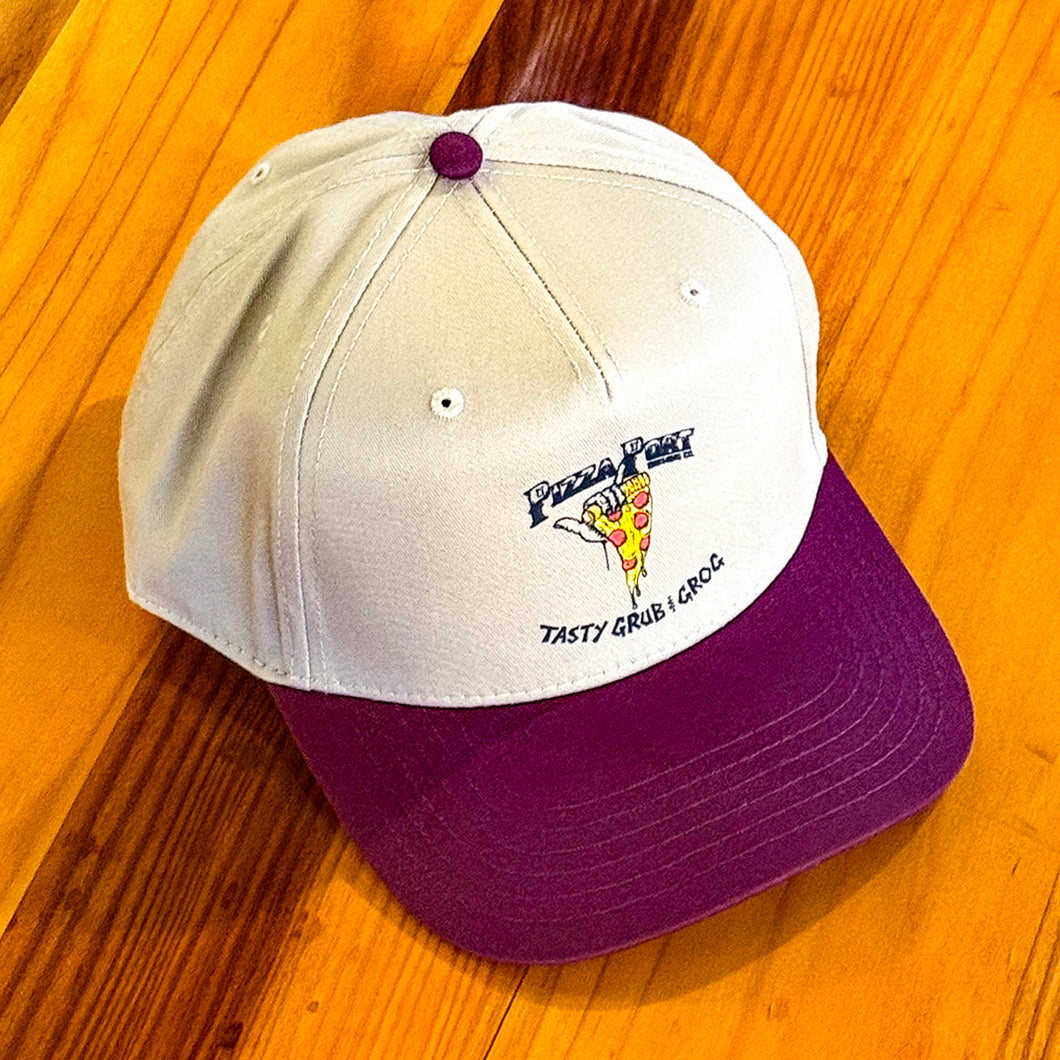 Shaka Slice Hat - Maroon Bill