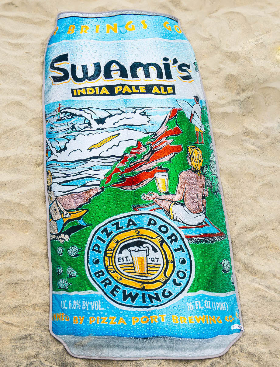 Swami's Can Towel – Pizza Port Brewing Company