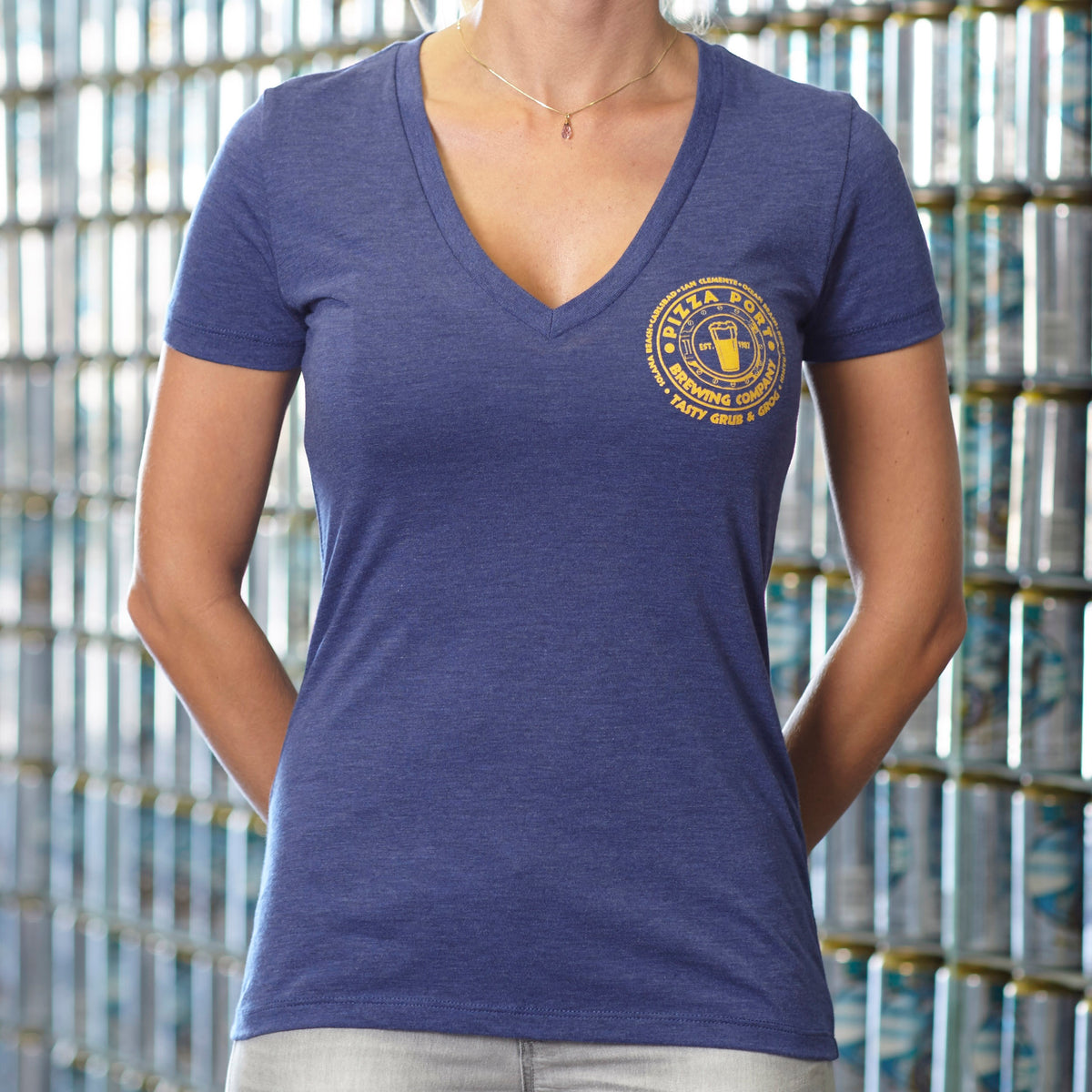 Happy Port T-Shirt - Women's – Pizza Port Brewing Company