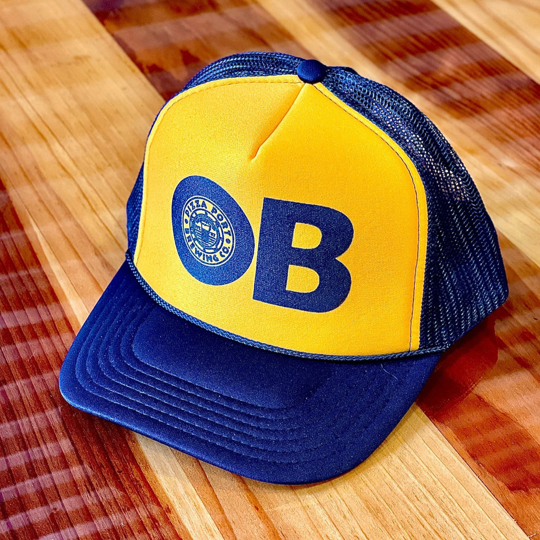 Trucker Hat OB (Blue & Yellow)