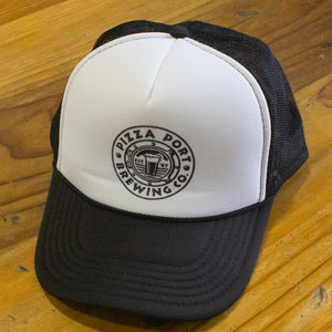 Trucker Hat Pizza Port Logo