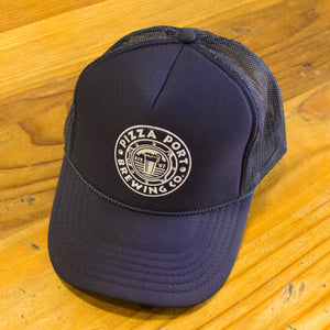 Trucker Hat Pizza Port Logo