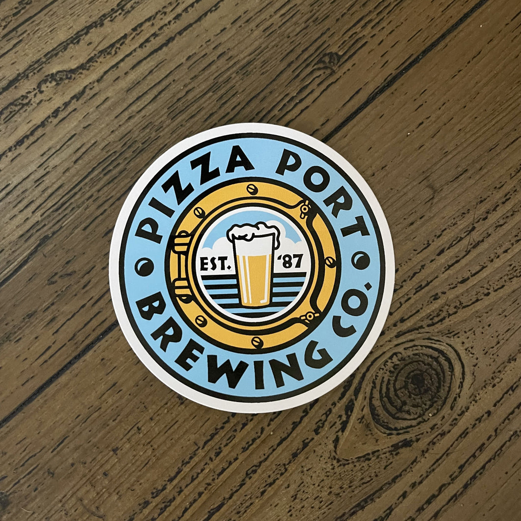 Porthole Logo Sticker